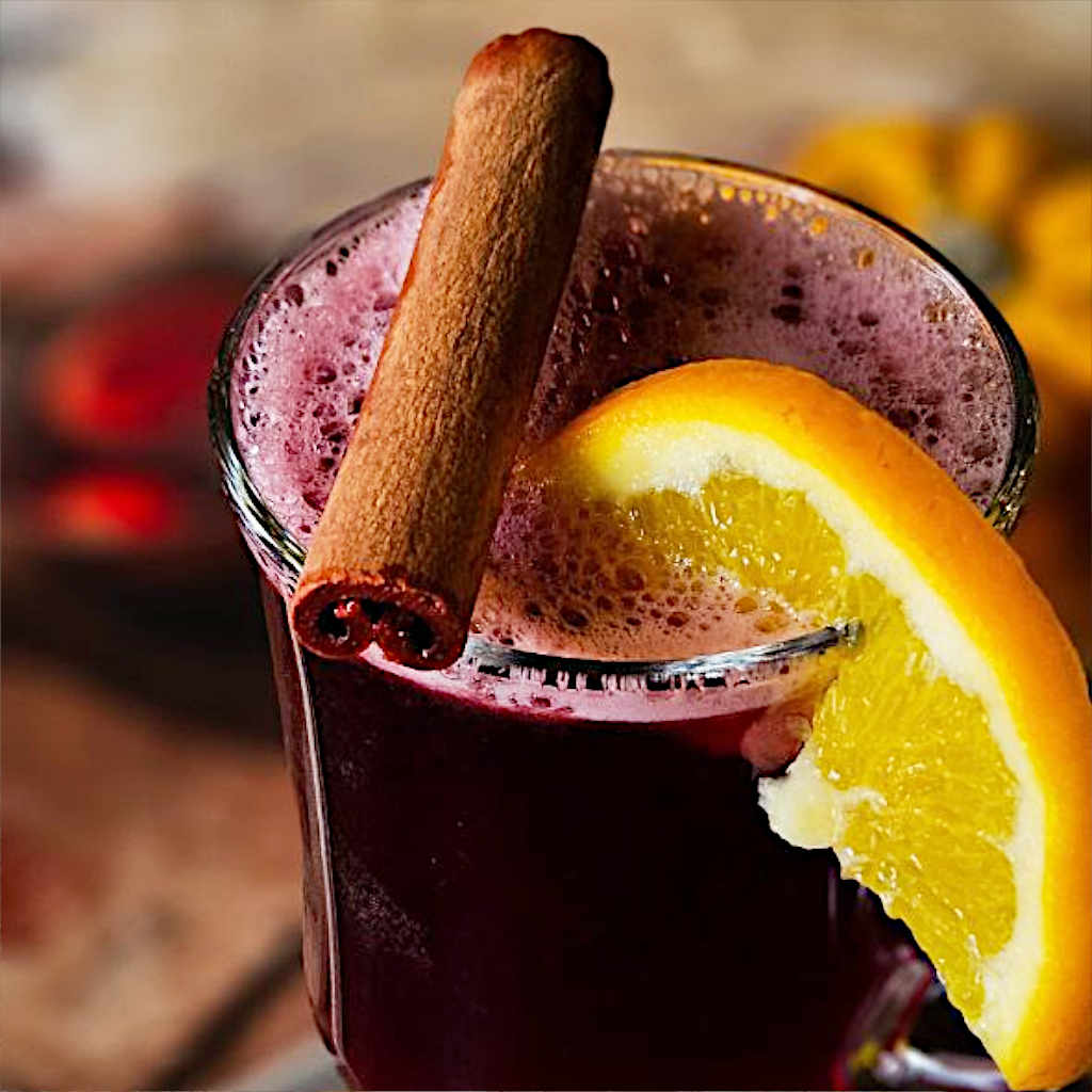 Глинтвейн в кафе в Минске