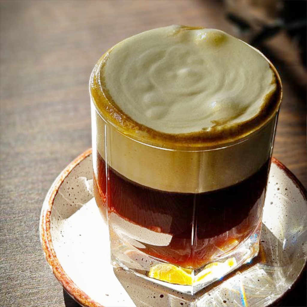 Кофе с ромом в кафе в Минске